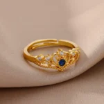 Blue-Zircon-Crown-Rings-For-Women-Stainless-Steel-Gold-Color-Adjustable-Crown-Ring-2023-Trend-Design.webp