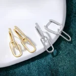 IOGOU-Moissanite-Paperclip-Link-Earrings-for-Women-Silver-925-Real-1-4mm-D-Color-Diamond-Huggie.webp
