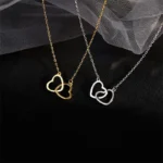 Korean-Fashion-Double-Heart-Interlocking-Pendant-Necklace-for-Women-Couple-Romantic-Clavicle-Chain-Choker-Wedding-Party.webp