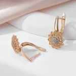 SYOUJYO-Natural-Zircon-Sunflower-Drop-Earrings-For-Women-585-Rose-Gold-Color-Daily-Easy-Matching-Jewelry.webp