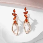 SYOUJYO-Orange-Red-Natural-Zircon-Long-Earrings-For-Women-Fine-Jewerly-585-Rose-Gold-Color-Dangle.webp