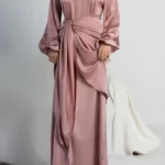 Ramadan-Eid-Shiny-Two-Pieces-Sets-Djellaba-Muslim-Dress-Dubai-Fashion-Glossy-Islamic-Suits-Abaya-Muslim.webp